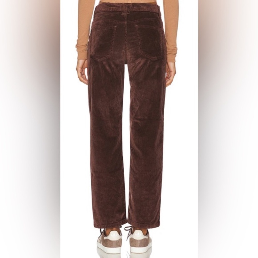 Free people size 31 Women's brown corduroy pants straight-leg style - Picture 4 of 5